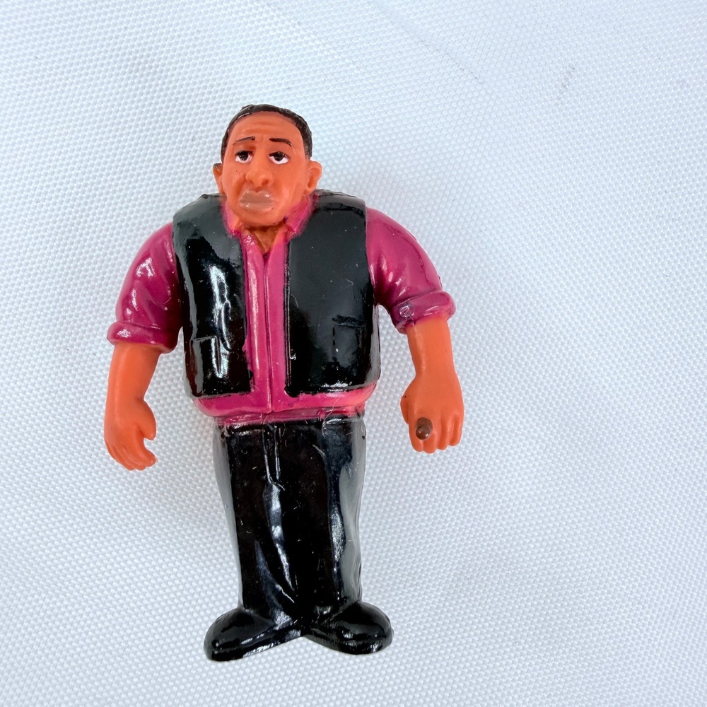 Homies Palermos Rocko Trashman Figure Vending Machine Black Vest Magenta Shirt